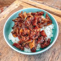 Purple Monster Rice Bowl at Cafe Honest in Siargao