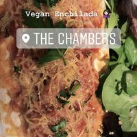 Vegan enchilada  at The Chambers in Folkestone