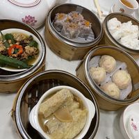 Range of dim sum from their dim sum menu  at Three Virtues 三德食品 - North Point in Hong Kong Island