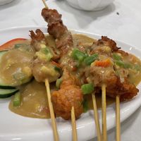 Mock meat skewers at Three Virtues 三德食品 - North Point in Hong Kong Island