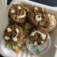 Falafel bowl  at Chickpeas Creations in Hollywood