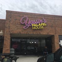 Outside the Cedar Bluff location  at Yassin's Falafel House - N Peters Rd in Knoxville