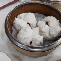 Vegetarian BBQ Meat Buns. at Three Virtues 三德食品 - Jordan in Kowloon