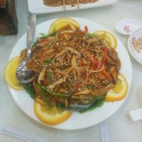 Enoki and mushroom vermicelli at Three Virtues 三德食品 - Jordan in Kowloon