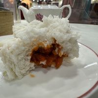 Mock bbq beef bun  at Three Virtues 三德食品 - Jordan in Kowloon