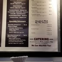 Menu at Boss Bagel in San Antonio
