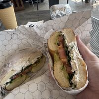   at Boss Bagel in San Antonio