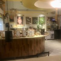 Front desk counter   at The Sun Vegan in Fountain Valley