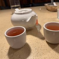 orange spice tea   at The Sun Vegan in Fountain Valley