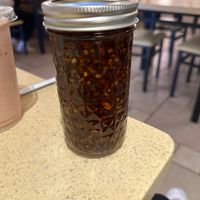 Housemaid chili oil  at The Sun Vegan in Fountain Valley