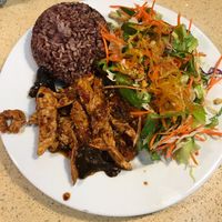 Spicy Lemongrass at The Sun Vegan in Fountain Valley