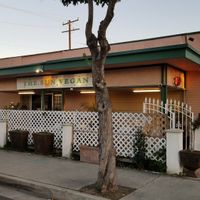 Outside at The Sun Vegan in Fountain Valley
