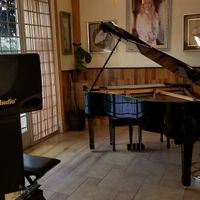 Piano at The Sun Vegan in Fountain Valley