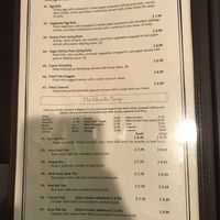 Menu at Spicy Noodle in Murrieta
