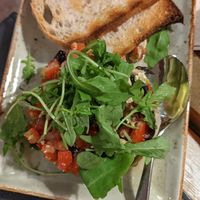 Tomato and avo tartar at Biocenter - Pintor Fortuny in Barcelona