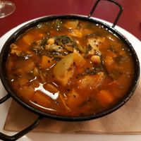 Menu of the day / Main course / Chickpea stew at Biocenter - Pintor Fortuny in Barcelona