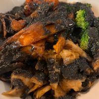 Close-up of heura bowl. Tasty, with a great dressing. at Biocenter - Pintor Fortuny in Barcelona