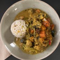 Curry  at Biocenter - Pintor Fortuny in Barcelona