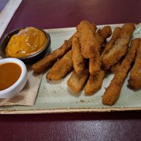 Seitan sticks at Biocenter - Pintor Fortuny in Barcelona