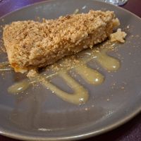 Apple crumble at Biocenter - Pintor Fortuny in Barcelona