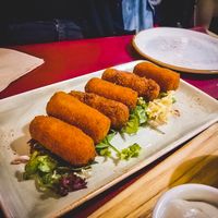 croquetas con buena textura at Biocenter - Pintor Fortuny in Barcelona