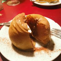 Roasted apple Organic at Biocenter - Pintor Fortuny in Barcelona