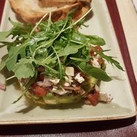 Tomatoe tartar at Biocenter - Pintor Fortuny in Barcelona