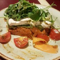 Raw lasagna (half) at Biocenter - Pintor Fortuny in Barcelona