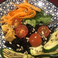 Black Rice Bowl at Biocenter - Pintor Fortuny in Barcelona