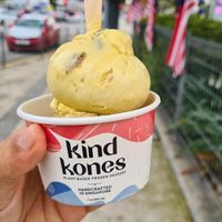Jackfruit & saffron pistachio at Kind Kones - Bangsar Village in Kuala Lumpur