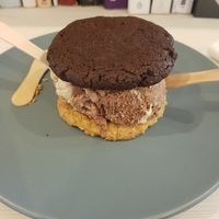 Ice cream sandwich. Delicious. at Kind Kones - Bangsar Village in Kuala Lumpur