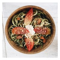 Zucchini Nooddles at Nomad Café | Boutique in Weligama