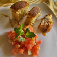 Semolina cake at Koththamalli by Rohan in Negombo