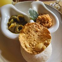 Eggplant curry at Koththamalli by Rohan in Negombo