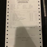 Bill  at Koththamalli by Rohan in Negombo