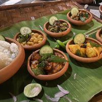 Sri Lankan rice and curryy  at Koththamalli by Rohan in Negombo