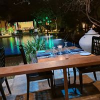 Poolside dining. at Koththamalli by Rohan in Negombo