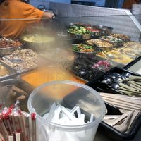 They sell dumplings as well at Just Green - Tampines Giant Food Stall in East Singapore