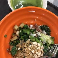 Thunder tea rice  at Just Green - Tampines Giant Food Stall in East Singapore