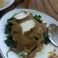 gado-gado (peanut sauce) at Sumatra Restaurant in Phnom Penh