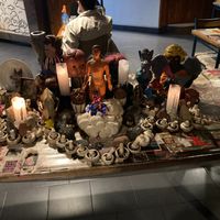 Mushroom decor! at Donnet in Buenos Aires