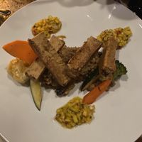Vegan risotto   at Ike's Bistro in Oranjestad