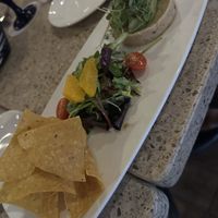 Chickpea tuna tartare   at Ike's Bistro in Oranjestad