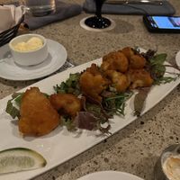 Buffalo cauliflower wings   at Ike's Bistro in Oranjestad