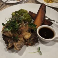 Steak and shrimp- night two 🤣  at Ike's Bistro in Oranjestad