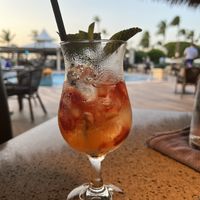 Vegan Mocktails  at Ike's Bistro in Oranjestad