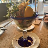 Lychee Ceviche   at Ike's Bistro in Oranjestad