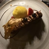 Dessert  at Ike's Bistro in Oranjestad