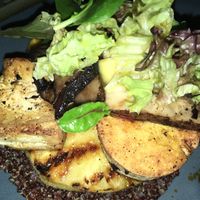 Tofu Steak at Ike's Bistro in Oranjestad