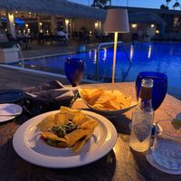   at Ike's Bistro in Oranjestad